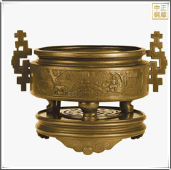 铸铜鼎
