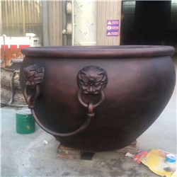 铸铜水缸